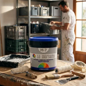 Pintura plástica blanca para interior M7