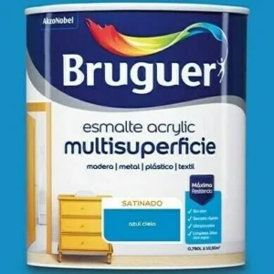 Bruguer Esmalte Multisuperficie Satinado Azul Cielo